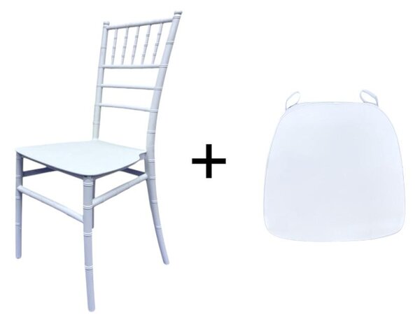 TENTino AKCE! Židle CHIAVARI ECONOMY + PODSEDÁK na židli