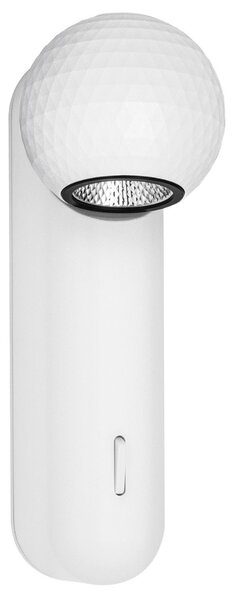 Nova Luce Bílé kovové nástěnné LED světlo Notic