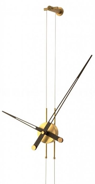 Designové nástěnné hodiny Nomon Pendulo Gold W