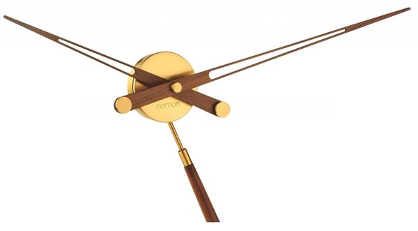 Designové stolní hodiny Nomon Puntero Gold N 94cm