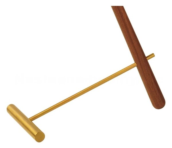 Designové stolní hodiny Nomon Puntero Gold N 94cm