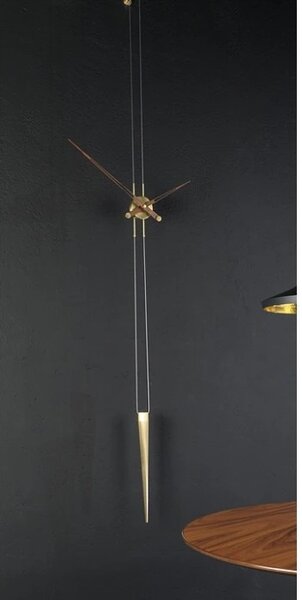 Designové nástěnné hodiny Nomon Pendulo Gold N