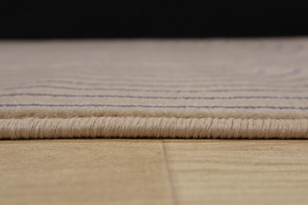 Alfa Carpets, Kusový koberec Thumbs ivory, 80x150, béžová, ložnice