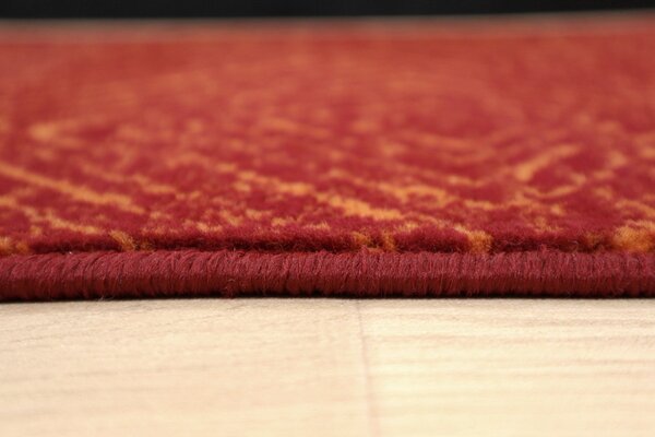Alfa Carpets, Kusový koberec Ethno terra, 80x150, oranžová, ložnice