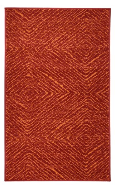 Alfa Carpets, Kusový koberec Ethno terra, 80x150, oranžová, ložnice