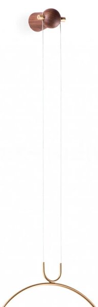Designové nástěnné hodiny Nomon Colgante Calacatta 90cm