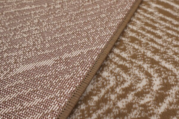 Alfa Carpets, Kusový koberec Ethno brown, 80x150, hnědá, ložnice