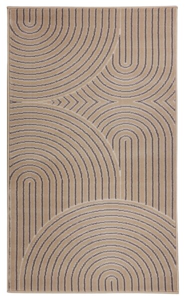 Alfa Carpets, Kusový koberec Thumbs ivory, 80x150, béžová, ložnice