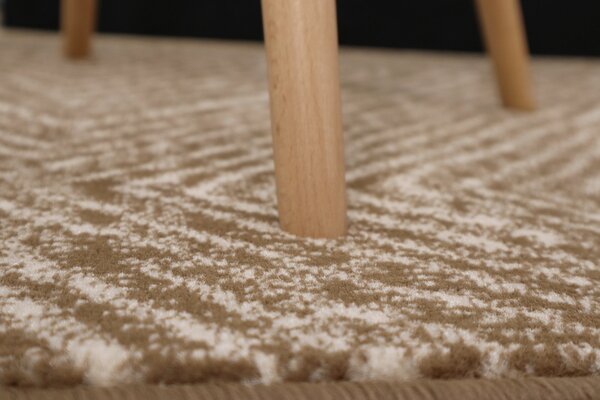 Alfa Carpets, Kusový koberec Ethno brown, 80x150, hnědá, ložnice