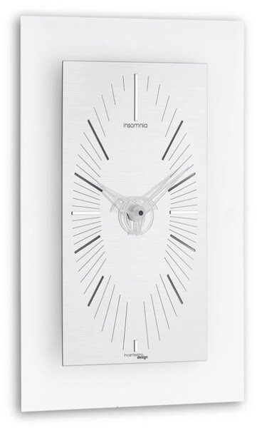 Designové nástěnné hodiny I564M chrome IncantesimoDesign 45cm