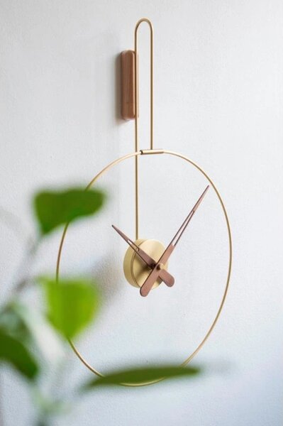Designové nástěnné hodiny Nomon Daro Gold small 62cm