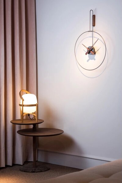 Designové nástěnné hodiny Nomon Daro Graphite small 62cm