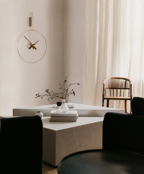 Designové nástěnné hodiny Nomon Daro Gold small 62cm
