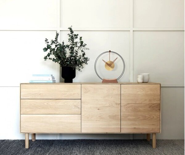 Designové stolní hodiny Nomon Aire G small 30cm