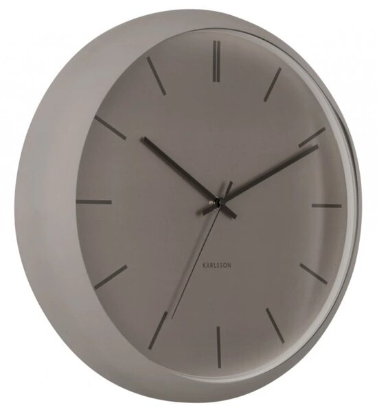 Designové nástěnné hodiny 5859GY Karlsson 40cm