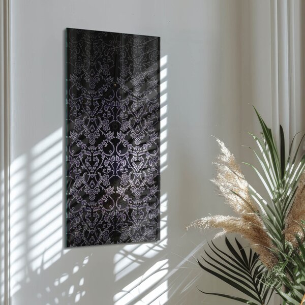 Skleněné hodiny vertikální Vzor zsppc-30x60-00170980