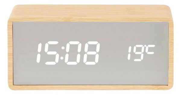 Designové LED hodiny - budík 5879WD Karlsson 15cm