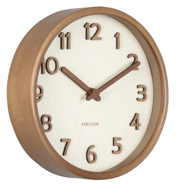 Designové nástěnné hodiny 5873WH Karlsson 22cm