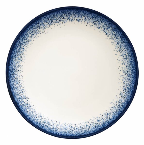 ASIR Porcelánová jídelní souprava (24 ks) bílá a modrá
