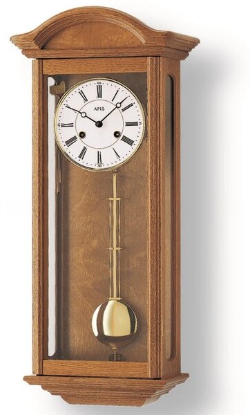 Kyvadlové mechanické nástěnné hodiny 606/4 AMS 64cm