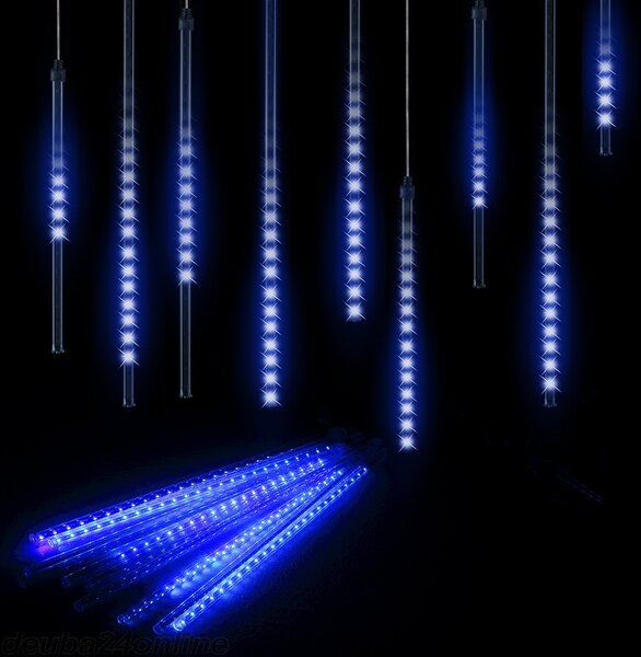 Goleto Vánoční LED vodopád 3,60 m | modrá 480 LED