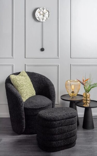 Designové kyvadlové nástěnné hodiny 5860WH Karlsson 75cm