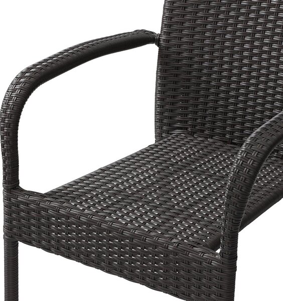 Zahradní jídelní set AVENBERG TAVOLO hnědá
