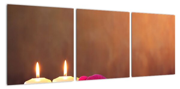 Obraz svíčky (90x30cm)
