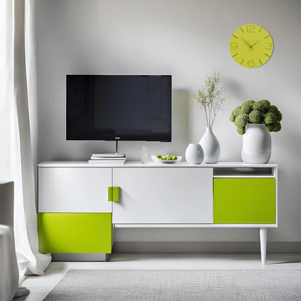 Designové hodiny 10-005-51 CalleaDesign Smile 30cm