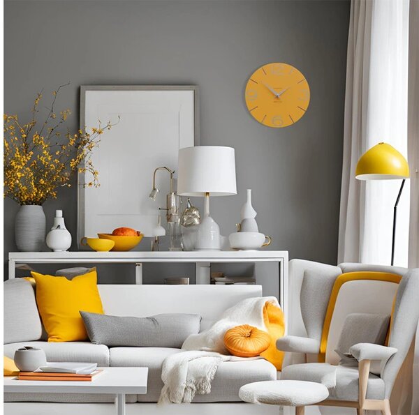 Designové hodiny 10-005-62 CalleaDesign Smile 30cm