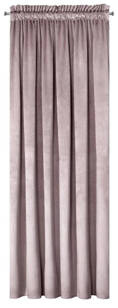 ZATEMŇOVACÍ ZÁVĚS NA PÁSCE ROSA 140X270 CM PÚDROVÁ