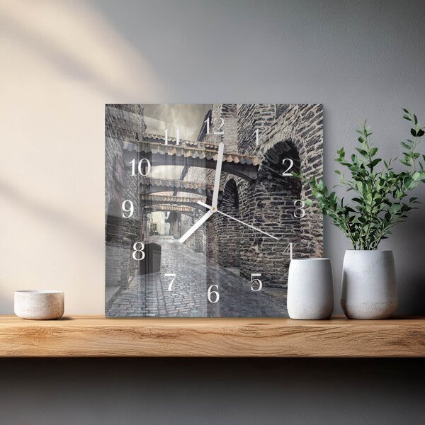 Skleněné hodiny Avenue zskb-30x30-00082048
