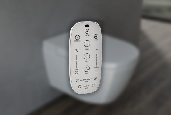 Sprchovací toaleta 540 PRO Bílá