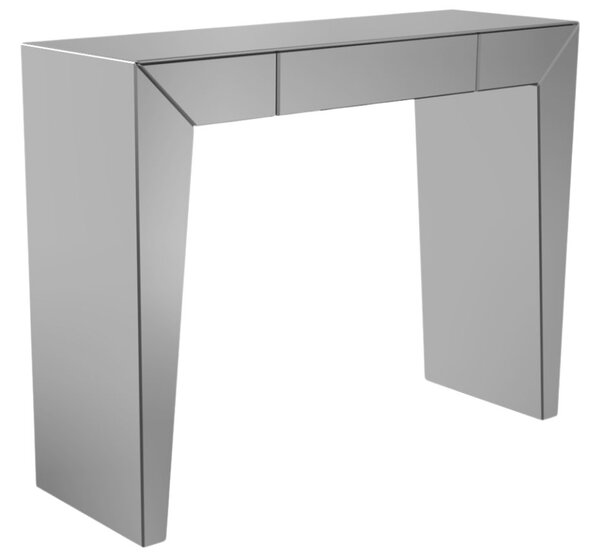 Kouřově šedý zrcadlový toaletní stolek Miotto Meana 110 x 36 cm