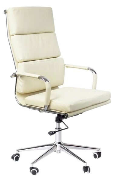 VÝPRODEJ Kancelářská židle CANCEL SOFT, béžová, ADK054010