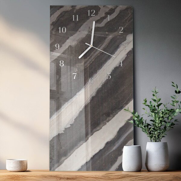 Skleněné hodiny vertikální Tabulka zsppb-30x60-00090573