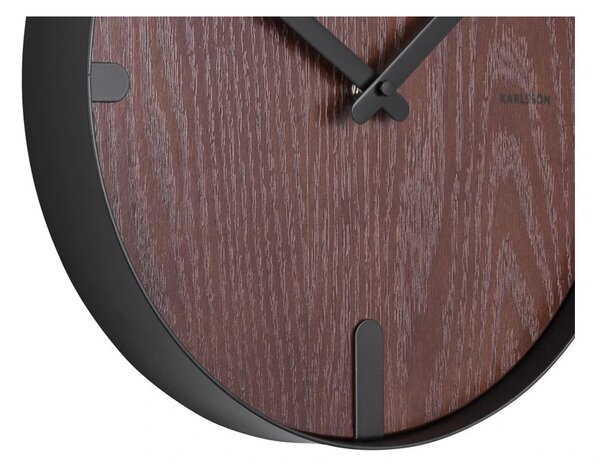 Designové nástěnné hodiny 5794BK Karlsson 30cm