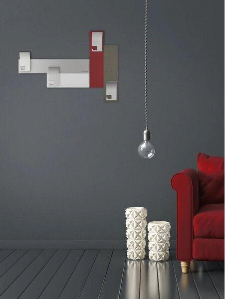 Designový nástěnný věšák 58-13-3-65 CalleaDesign 64cm