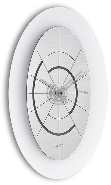 Designové nástěnné hodiny I560M chrome IncantesimoDesign 45cm