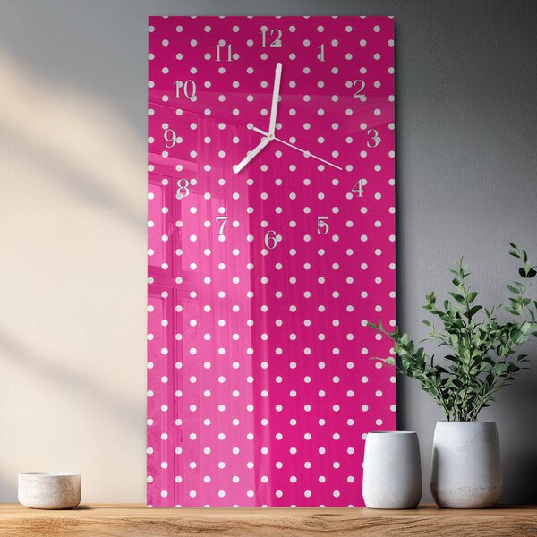 Skleněné hodiny vertikální Řízení zsppb-30x60-00089441