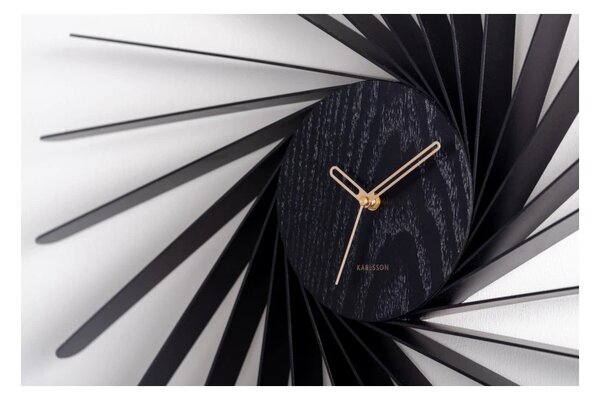 Designové nástěnné hodiny 5890BK Karlsson 68cm