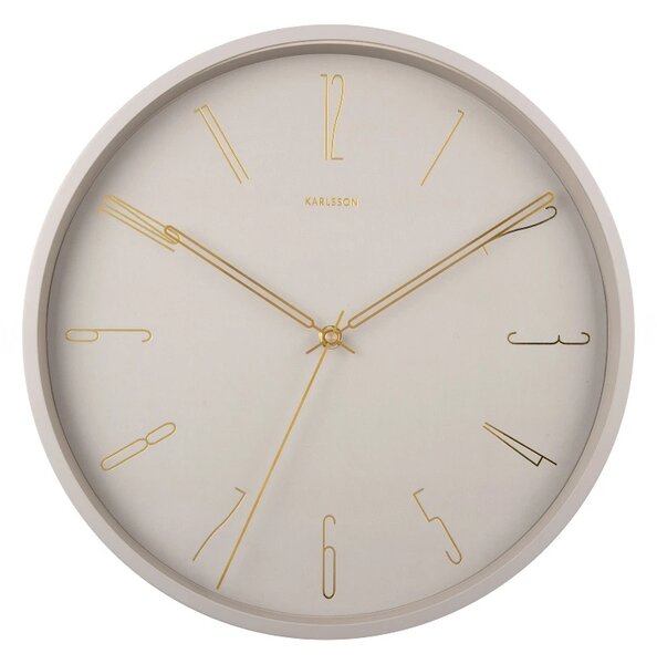 Designové nástěnné hodiny 5898WG Karlsson 35cm