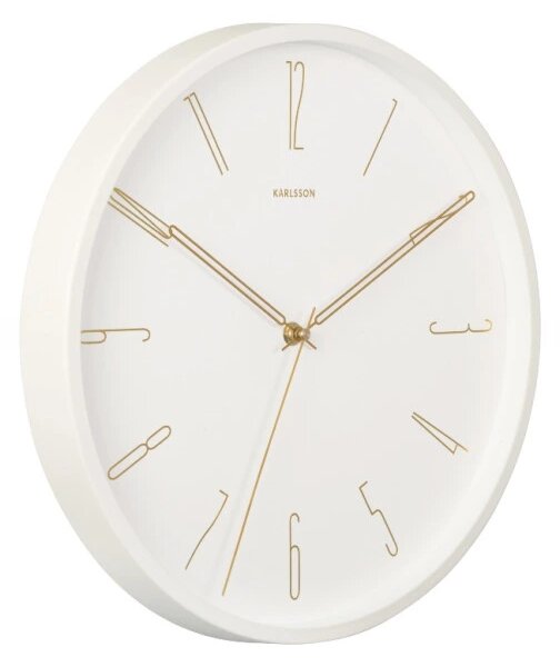 Designové nástěnné hodiny 5898WH Karlsson 35cm
