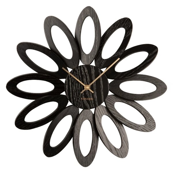 Designové nástěnné hodiny 5891BK Karlsson 40cm
