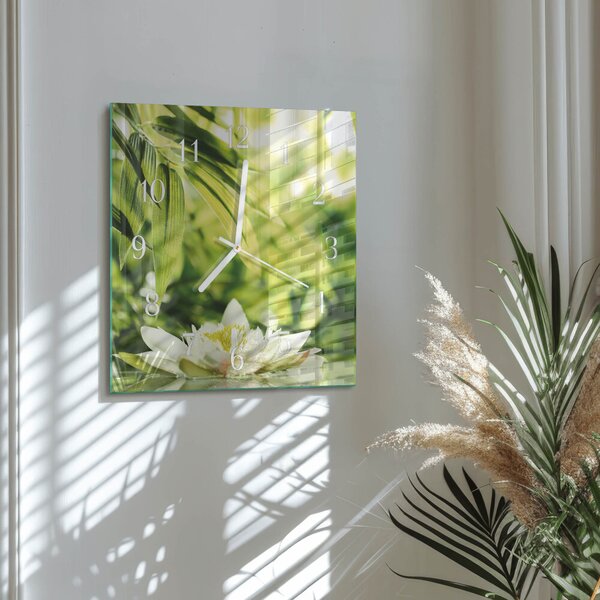 Skleněné hodiny Příroda zskb-30x30-00084452