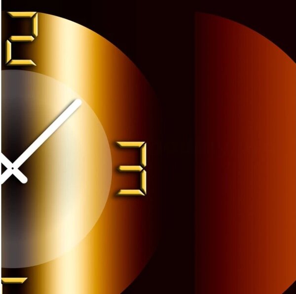 Designové nástěnné hodiny GR-038 DX-time 70cm