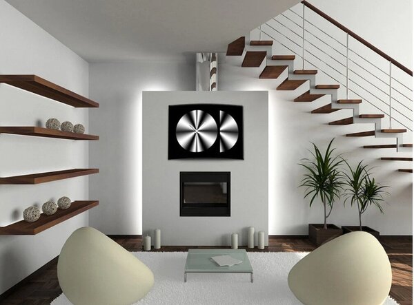 Designové nástěnné hodiny GR-005 DX-time 70cm