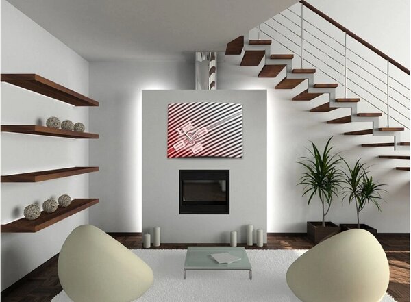 Designové nástěnné hodiny GR-034 DX-time 70cm