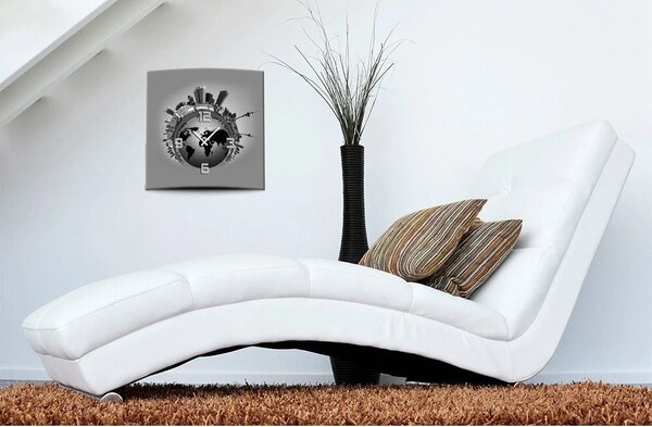 Designové nástěnné hodiny GQ-006 DX-time 50cm