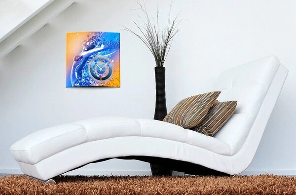 Designové nástěnné hodiny GQ-001 DX-time 50cm